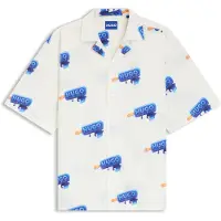 HUGO Chemise à Manches Courtes Eligino 10279376