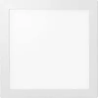 Avizar , panneau encastrable LED 6 W 6500 K 200 lm carré 11,7 x 11,7 cm, blanc