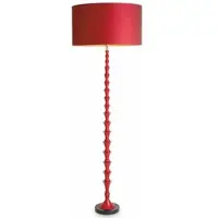Casa Padrino Lampadaire de luxe rouge bordeaux / noir H. 162,5 cm - Luminaires de luxe
