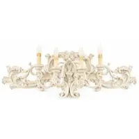 Casa Padrino Applique murale baroque de luxe Blanc antique 91 cm - Italy