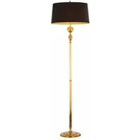 Demotex GmbH Casa Padrino Luxe Art Nouveau Lampadaire Or / Marron / Noir H. 177 cm