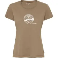 Vaude Bike Cyclist V Short Sleeve T-shirt Marron 36 / Regular Femme