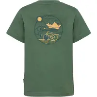 Vaude Lezza Short Sleeve T-shirt Vert 110-116 cm Garçon