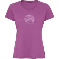 Vaude Bike Cyclist V Short Sleeve T-shirt Violet 42 / Regular Femme