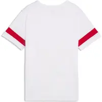 Puma Garçons, T-shirt de sport, individualRISE Jersey Jr (116), Rouge, Blanc, 116