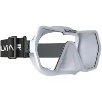 Salvimar Drake Anti Fog Rubber Diving Mask Blanc