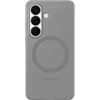 Samsung Galaxy S26 Silicone Back Cover avec Aimant Gris