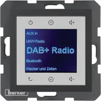 Berker Radio DAB+, Bt, Bx anth. - Radio 30841606