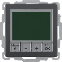 Berker 20446086, Thermostat, Gris