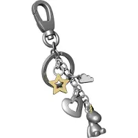Metalmorphose Filles, Porte-clés, Schlüsselanhänger Unicorn Heart Star Cloud, Or, Multicolore