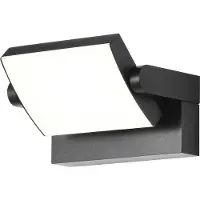 CMD LED Wandaussenleuchte 20W steuerbare Lichtfarbe IP54 Anthrazit -9080 (1498 lm)