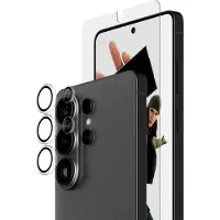 PanzerGlass Hoops 2-in-1 Set Ultra-Wide Fit (1 pcs, Samsung Galaxy S26 Ultra), Téléphone portable : film de protection, Transparent