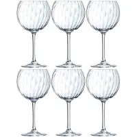 Chef & sommelier Gin Tonic-Gläsersatz Symetrie 6 Stück Glas 580 ml