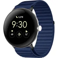 IMoshion Bracelet en nylon pour Google Pixel Watch 3 / 4 (45 mm) - Bleu foncé