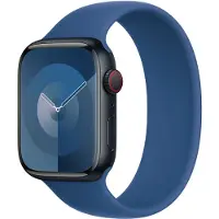 Apple Bracelet Boucle unique en Silicone pour Watch | 44/45/46/49 mm - Taille 3 - Blue Ocean
