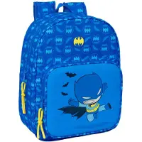 Safta Batman Preschool 10l 32x43x14 Cm Backpack Bleu Enfants