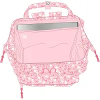 Safta Miffy Flowers 13´´ 17l 32x43x14 Cm Backpack Rose Enfants