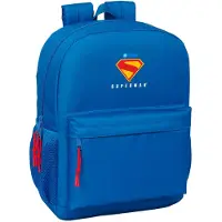 Safta Superman 18l 32x43x14 Cm Backpack Bleu Enfants