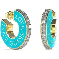 GUESS Jube04083 Love Earrings Doré Femme