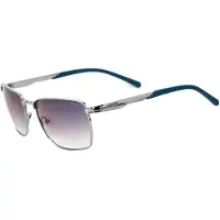 GUESS Gf00018 60/17/140 Sunglasses Argenté CAT2/Degraded Homme