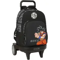 Safta Dragon Ball 33l 33x45x22 Cm Wheeled Backpack Noir Enfants