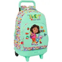 Safta Sac à Dos à Roulettes Dora 33l 33x45x22 Cm