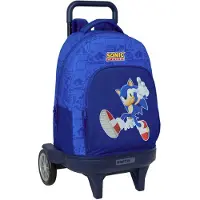 Safta Sonic 33l 33x45x22 Cm Wheeled Backpack Bleu Enfants