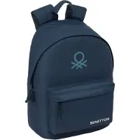 Safta Benetton Basics - Sac à dos pour ordinateur portable - jusqu'à 14,1" - anthracite