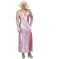 MOM Mr Miss Universe Man Costume Rose M-L Enfants