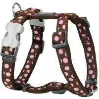 Red Dingo Style Moles Dog Harness Marron 46-76 cm