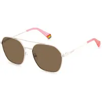 Polaroid Lunettes de Soleil PLD 6172/S 57/17/140 10A BEIGE STAINLESS STEEL UNISEX PLD SUN PLD 6172/S 10A 57 17 140