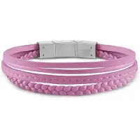 GUESS Bracelet JUMB01345JWSTFCT-U Acier Homme Rose