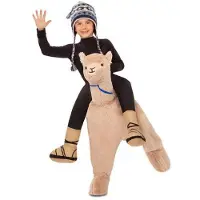 MOM Ride-on Alpaca Child Junior Costume Beige 8-11 Years Enfants