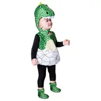 MOM Small Skeleton Junior Costume Vert 3-4 Years Enfants