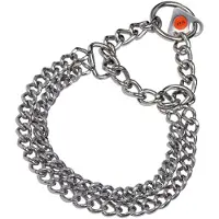 Hs Sprenger Doble Links Dog Collar Argenté 2 mm 40 cm
