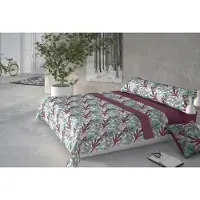 Pierre Cardin Parure de lit CORALINA LILI Violet Matelas simple