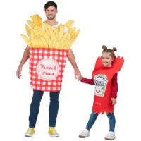 MOM Fries And Ketchup French Rouge Enfants