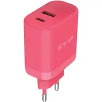 Muvit For Change Chargeur Mural Usb-a Et Usb-c 36w + Pd 45w