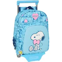Safta Sac à Dos à Roulettes Snoopy Love