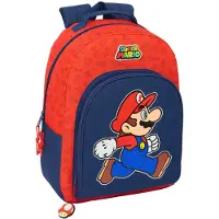 Safta Super Mario Trick 20.10l 27x33x10 Cm Backpack Orange Enfants