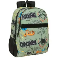 Safta Graffiti Zone 22.50l 32x44x16 Cm Backpack Vert Enfants