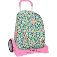 Safta Vaiana 17.35l 31x43x13 Cm Wheeled Backpack Multicolore Enfants