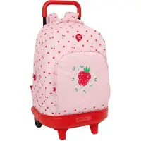 Safta Glowlab Frutitas 33l 33x45x22 Cm Wheeled Backpack Rose Enfants