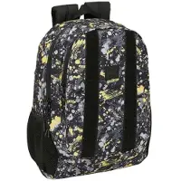 Safta Graffiti Splash 22.50l 32x44x16 Cm Backpack Gris Enfants