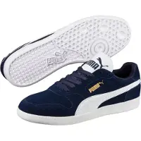 Puma Icra Trainer SD : Chaussures de sport pour hommes, chaussures d'entraînement, baskets, couleur bleue, style décontracté