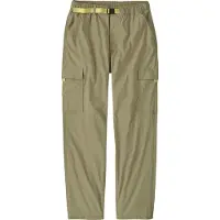 Patagonia - Pantalon de randonnée avec protection anti-UV - W's Outdoor Everyday Cargo Pants Weathered Stone pour Femme en Nylon - Taille M - Vert