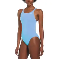Nike Fastback Hydrastrong Solid Swimsuit Bleu US 28 Femme