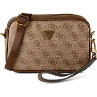 GUESS Sac à bandoulière 'MILANO' sable / marron