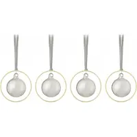 Blomus Décorations de Noël Kitai Boules en verre 4 pièces ø 8 cm (4x)