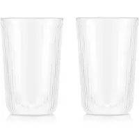 Bodum - Set 2 Verres Douro Avec Double Paroi 0,25l - Transparent